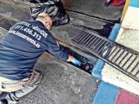 Limpieza rejillas y sumideros garaje